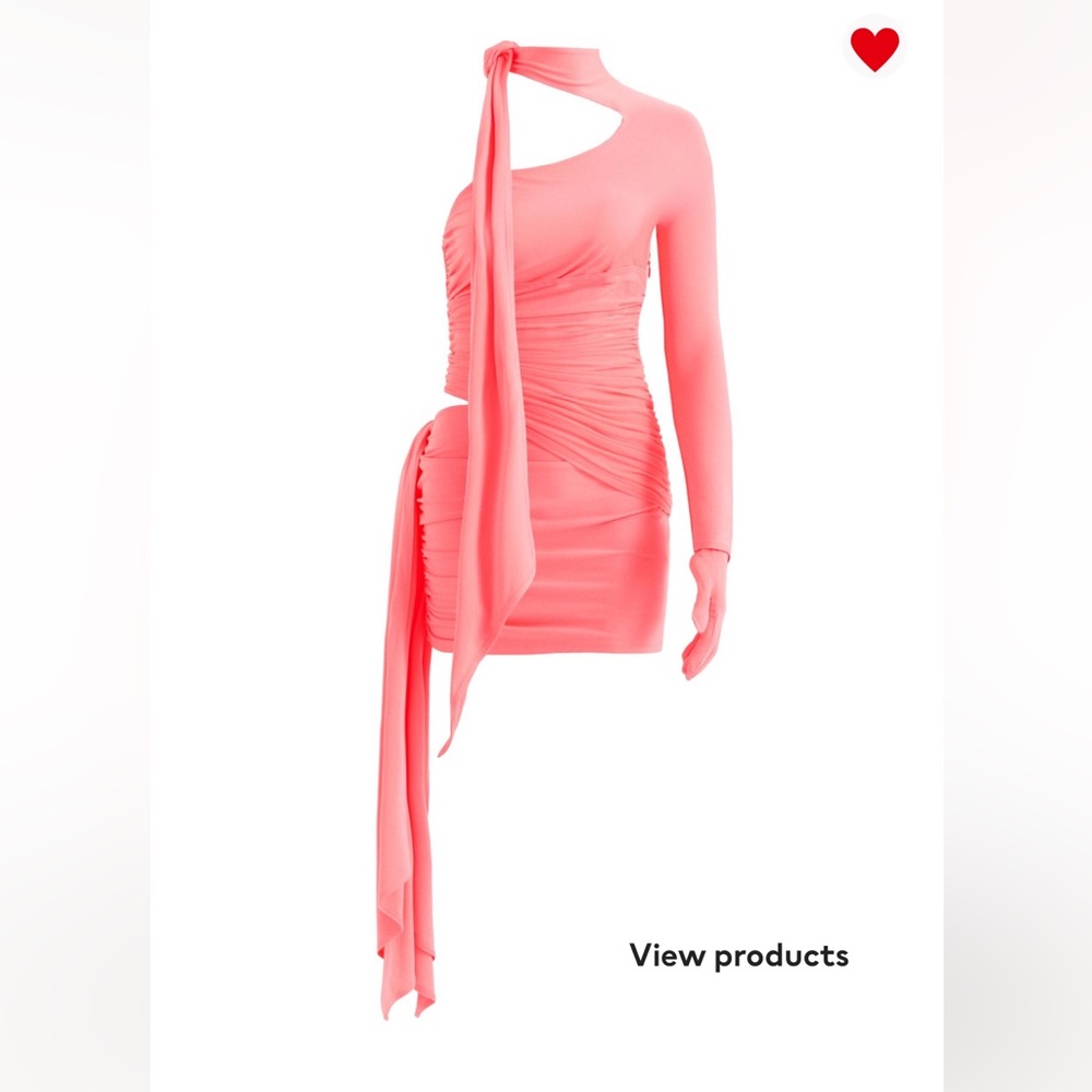 Mugler H&M size small Pink brand new SOLD OUT